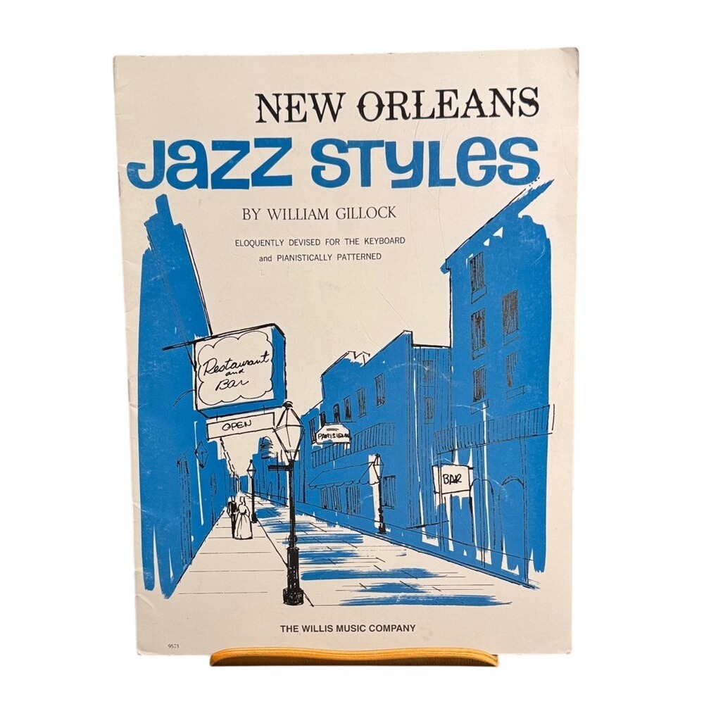 New Orleans Jazz Styles William Gillock Piano Sheet Music Willis Music Co 9573